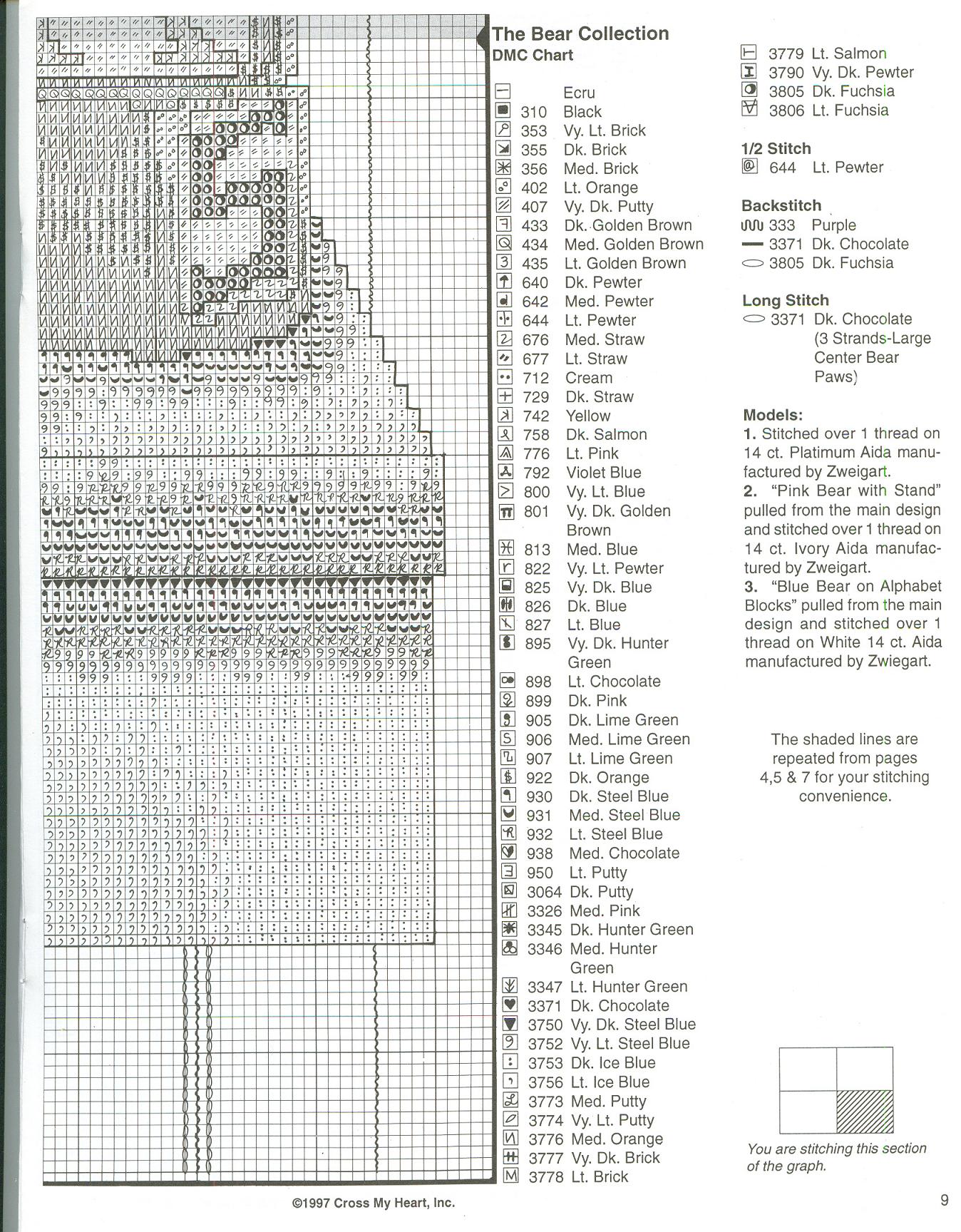 Schema punto croce The Collectible 9