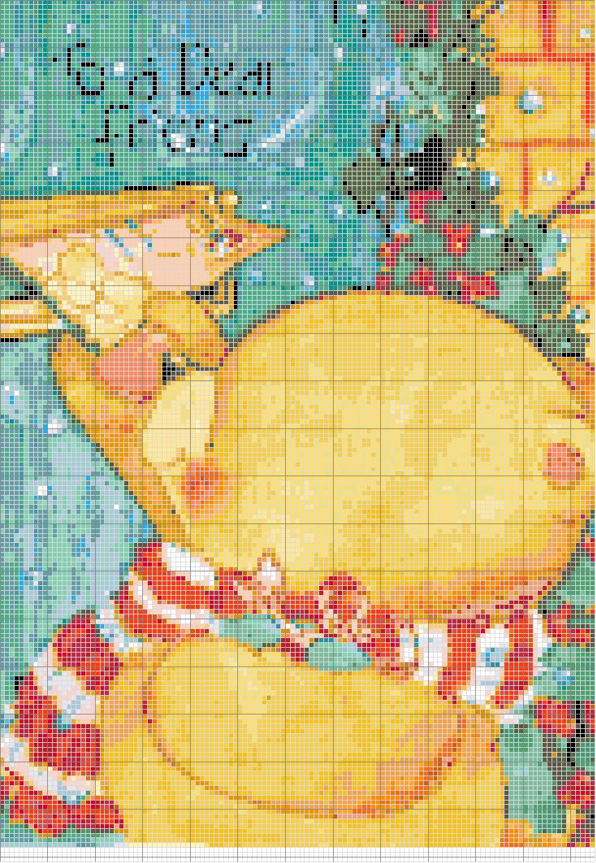 Schema punto croce To A Dear Friend