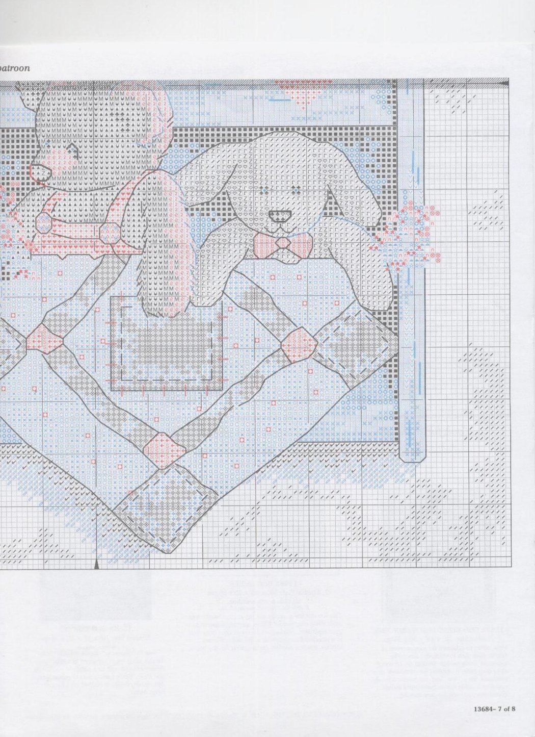 Schema punto croce Toys5