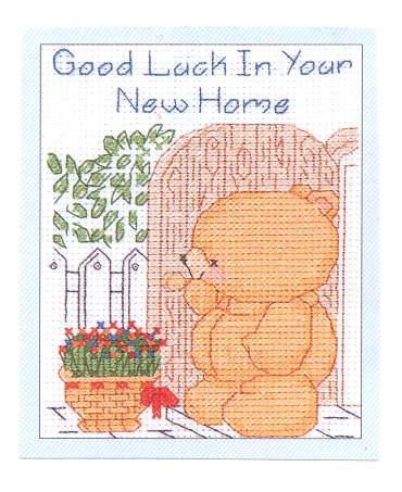 Schema punto croce Welcome 1