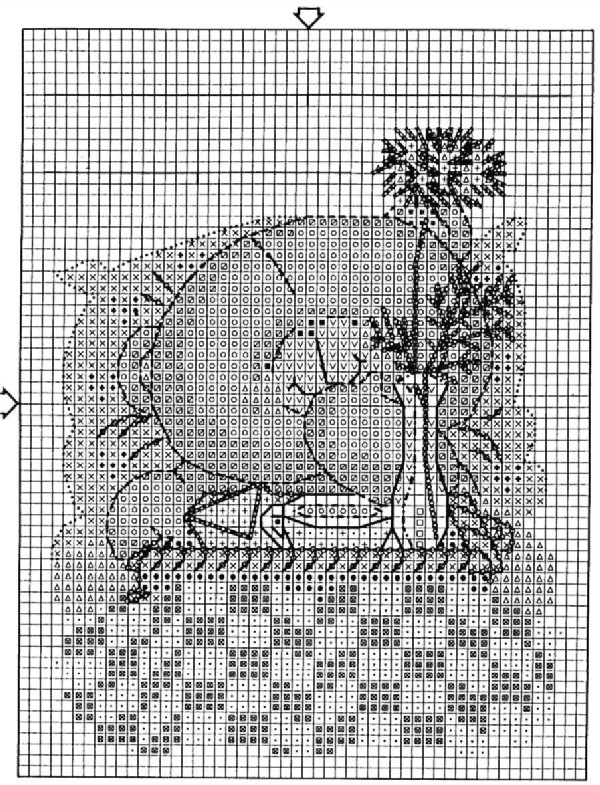 Schema punto croce Wishing You 2