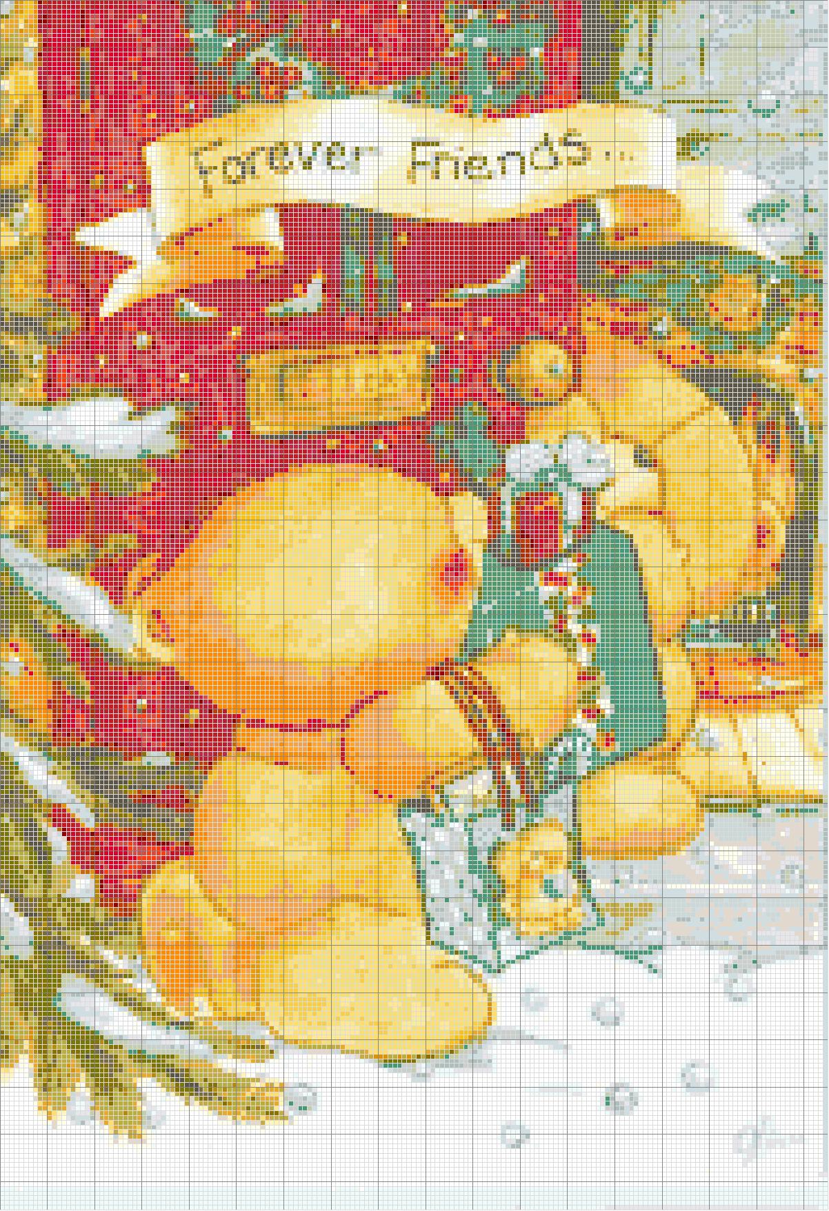 Schema punto croce Xmas Presents