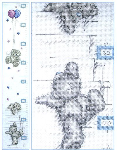 Schema punto croce Metro Tatty Teddy 1