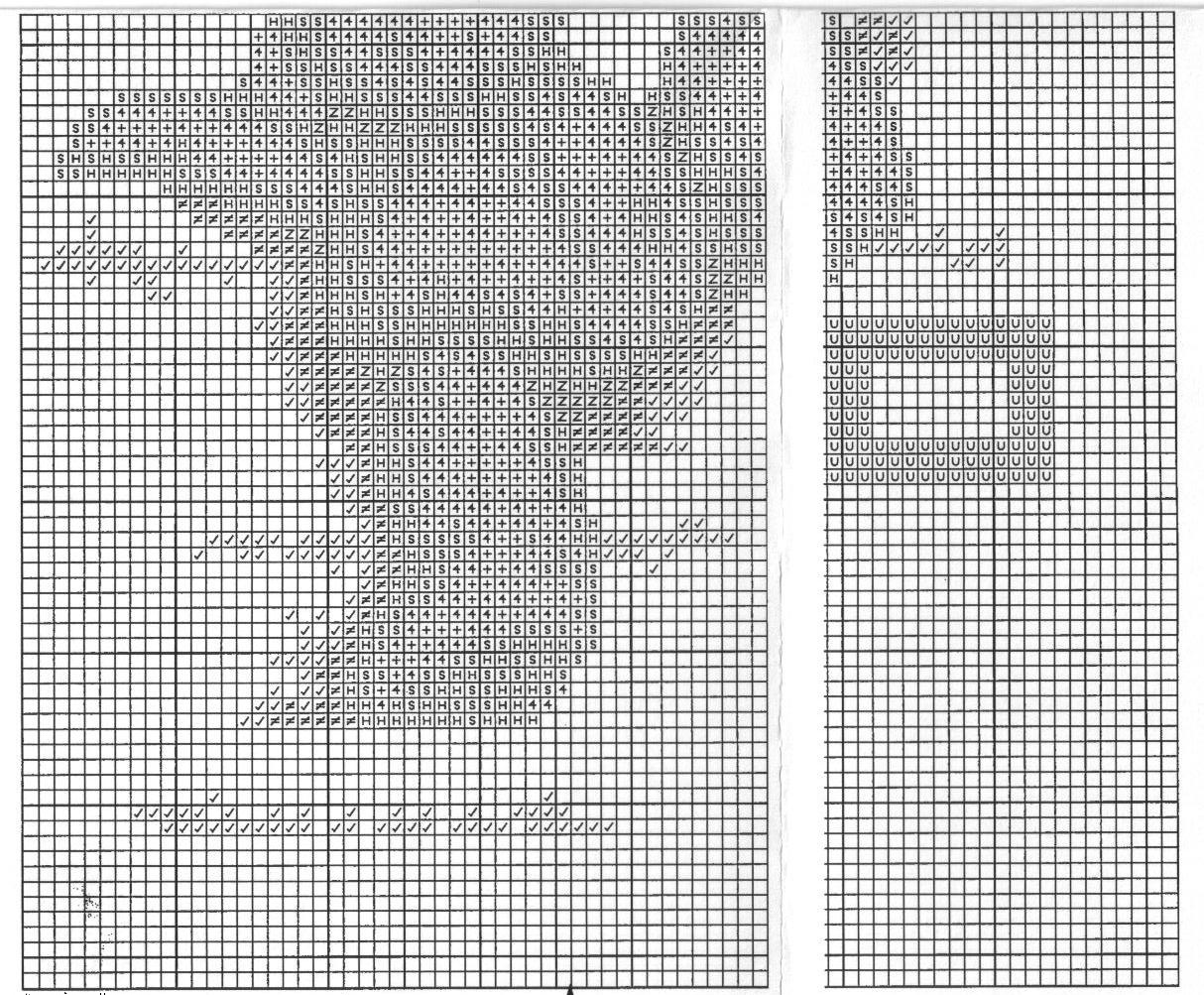 Schema punto croce Metro Tatty Teddy 12