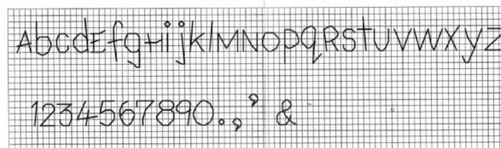 Schema punto croce Metro Tatty Teddy 14