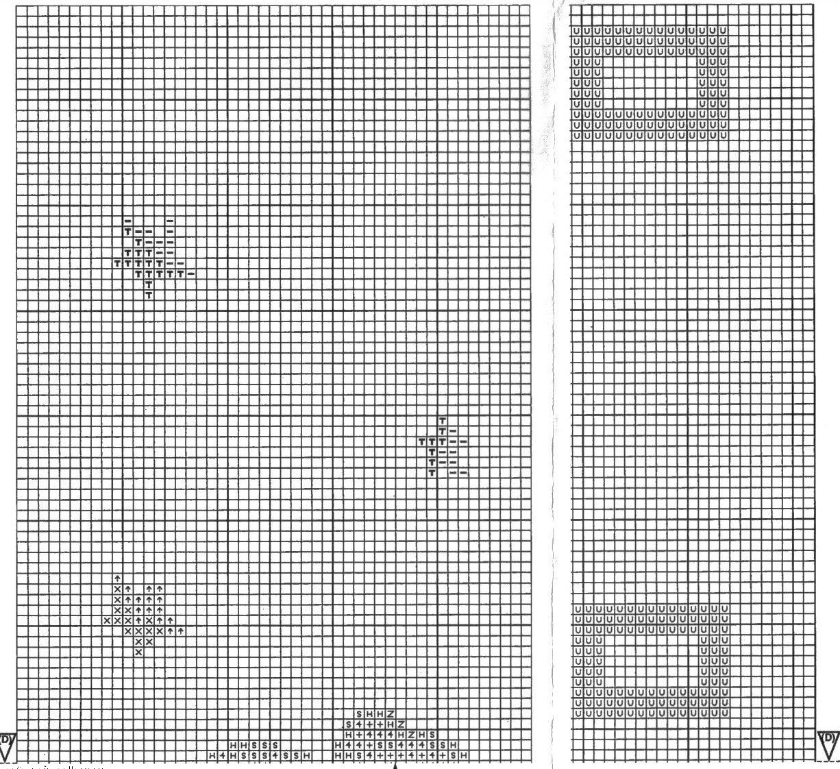 Schema punto croce Metro Tatty Teddy 8
