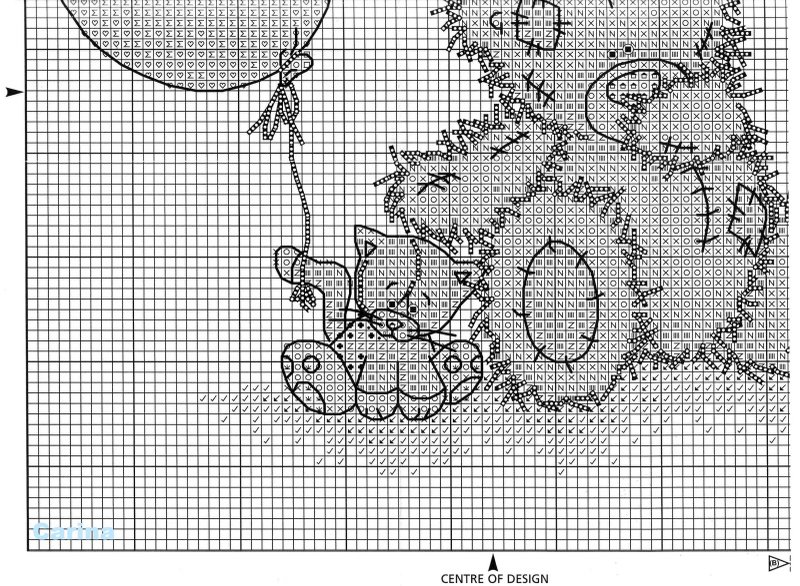 Schema punto croce Miglior Amico 7