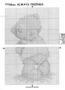 Schema punto croce Amico 2