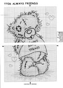 Schema punto croce Amico 3