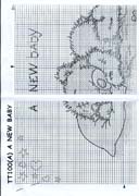 Schema punto croce Baby 2