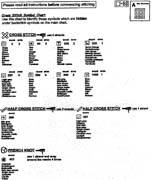 Schema punto croce Barattolo Di Cuori 4