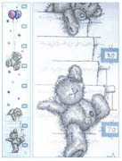Schema punto croce Metro Tatty Teddy 1