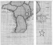 Schema punto croce Metro Tatty Teddy 13