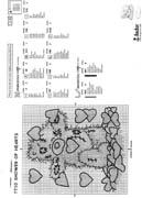 Schema punto croce Pioggia Di Cuori 2