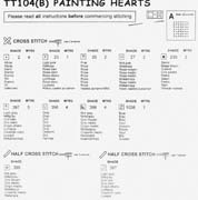 Schema punto croce Pittore 8