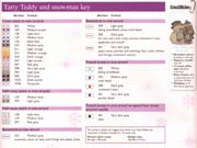 Schema punto croce Tatty Teddy Omino 7
