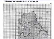 Schema punto croce Vasca Da Bagno 2
