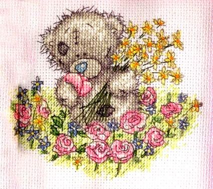 Schema punto croce Tatty Fra Fiori 5