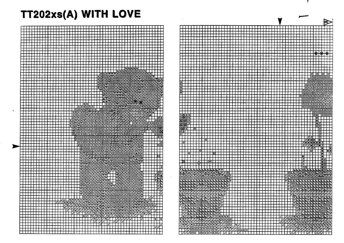 Schema punto croce Teddy Annaffiatoio 2