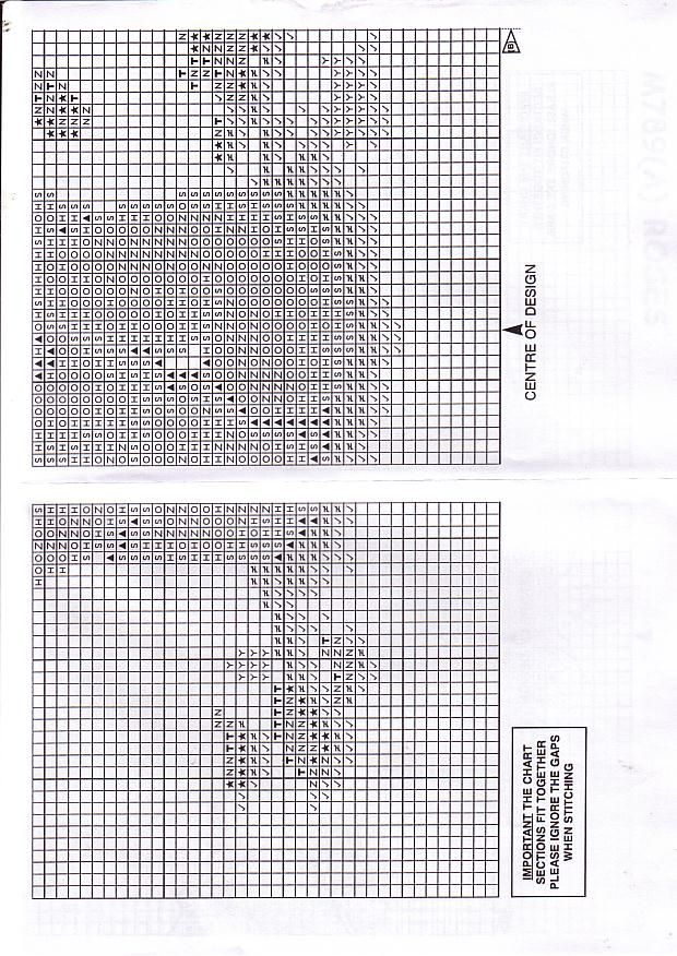 Schema punto croce Teddy Rose Rosse 4