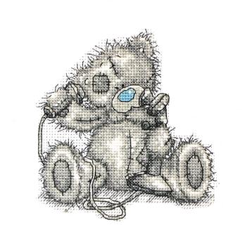 Schema punto croce Telefonata 1