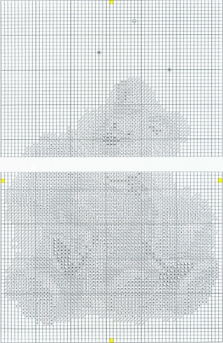 Schema punto croce Caramella 2