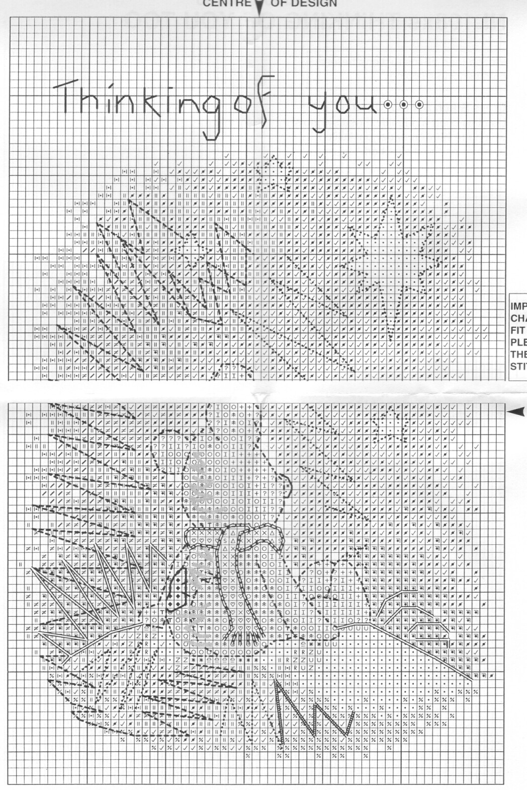 Schema punto croce Collina 2