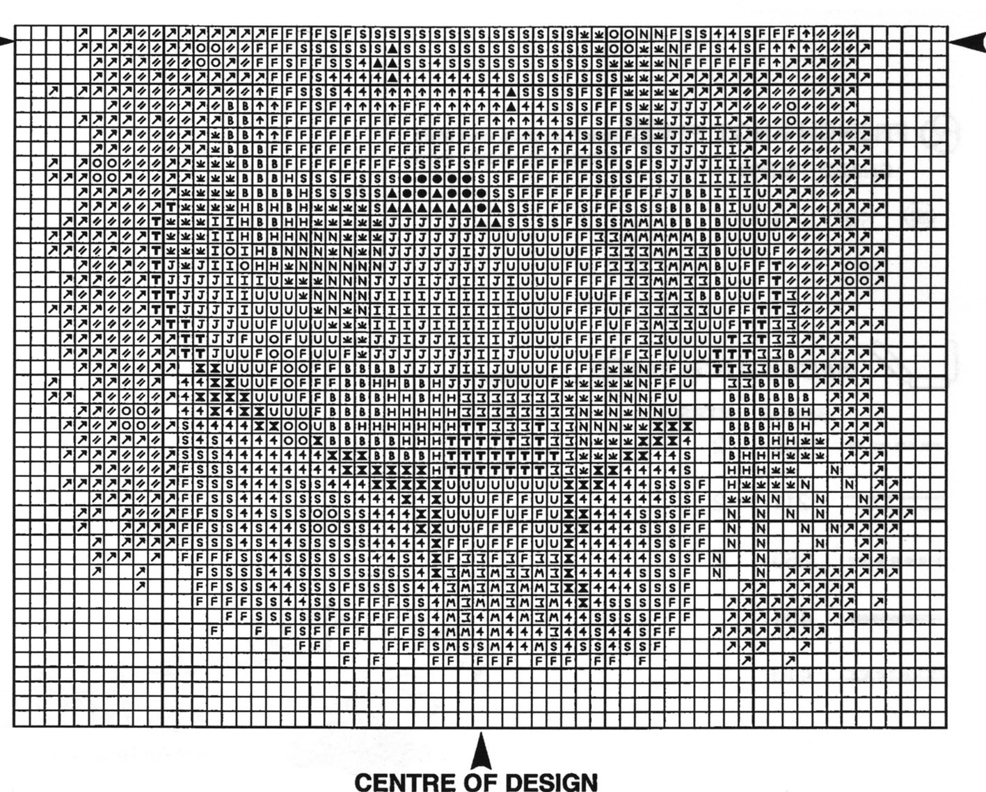 Schema punto croce Inverno 5