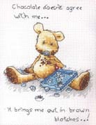 Schema punto croce Chocolate 1