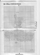 Schema punto croce Chocolate 2