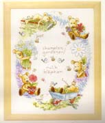 Schema punto croce Giardino 1