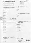 Schema punto croce Good Luck 4