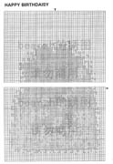 Schema punto croce Happy Birthday 1b