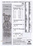 Schema punto croce Libri 3