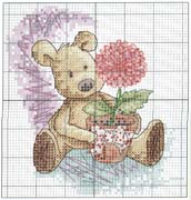 Schema punto croce Piantina 2