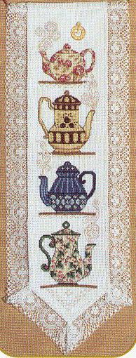 Schema punto croce Banner Cucina 01