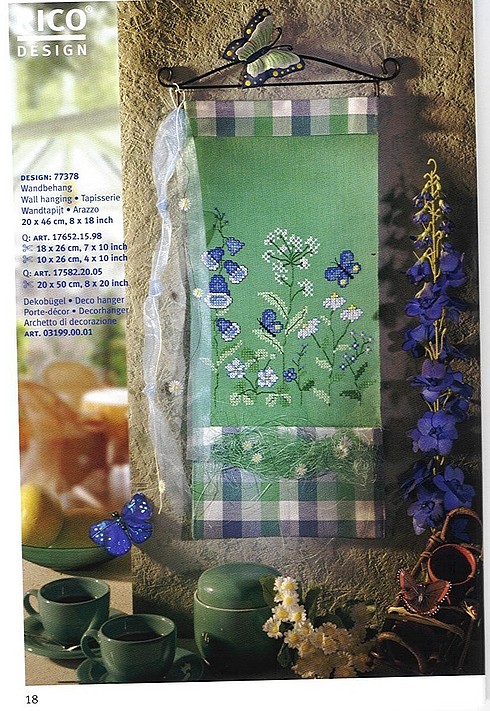 Schema punto croce Lilium 04