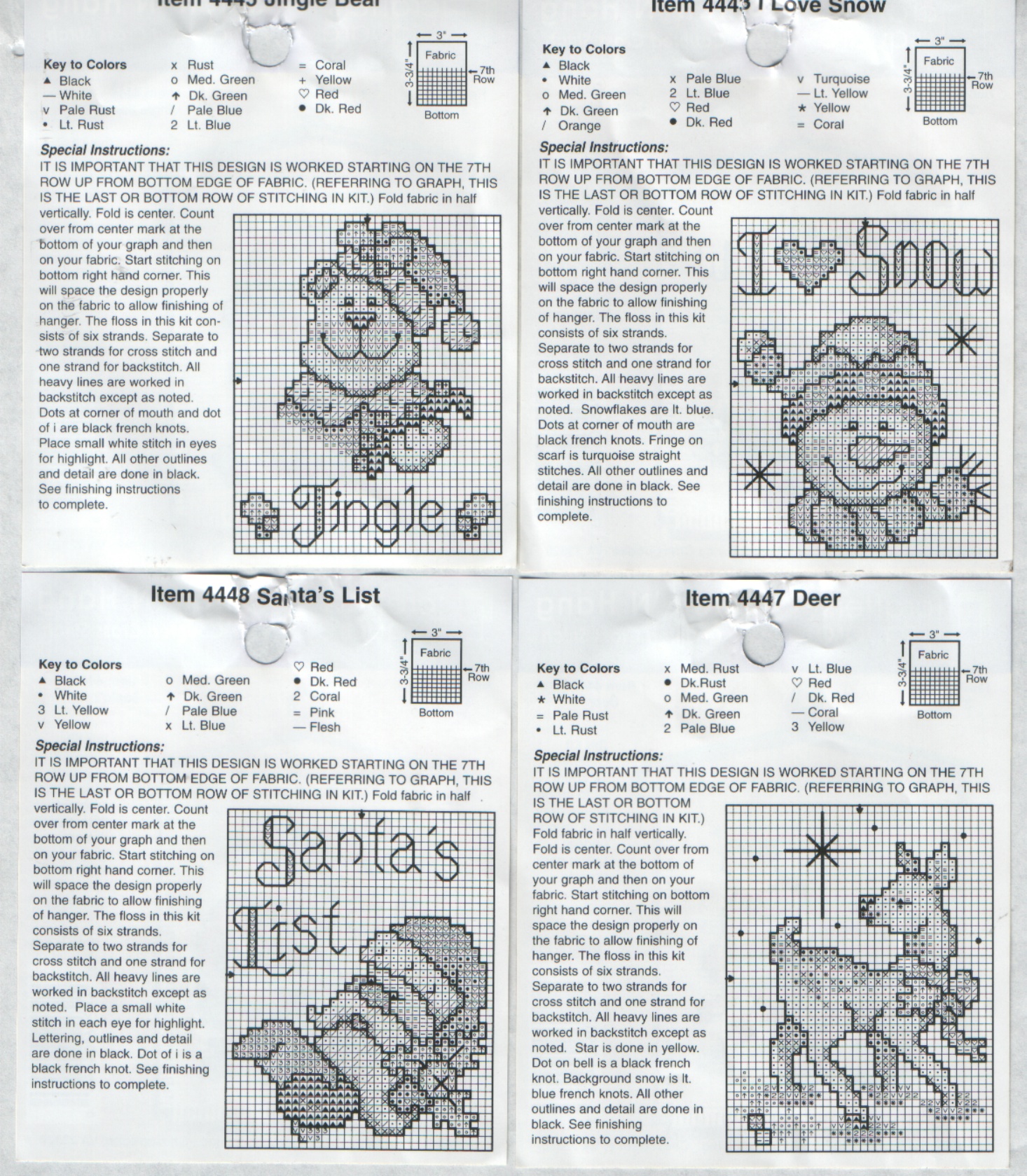 Schema punto croce Mini Banner 02