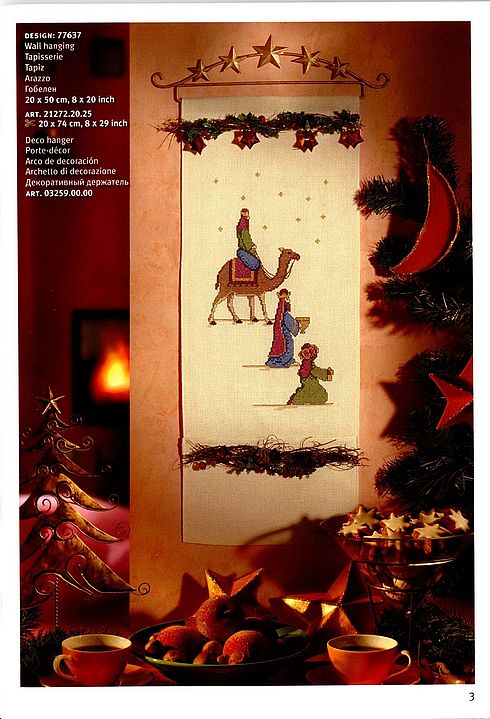 Schema punto croce Re Magi 01