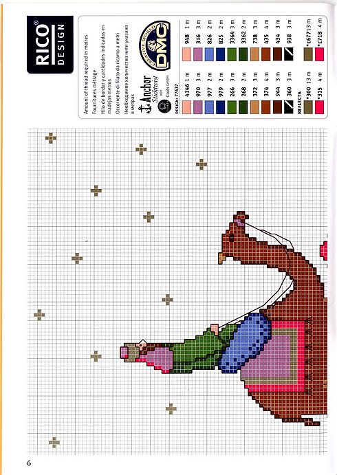Schema punto croce Re Magi 02