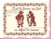 Schema punto croce Banvenue 05