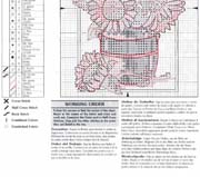 Schema punto croce Sunflower 02