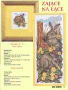 Schema punto croce Coppia Conigli