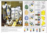 Schema punto croce Cravatte Uova