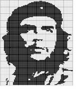 Schema punto a croce Che Guevara