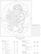 Schema punto croce Omino 13e