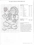 Schema punto croce Omino 5e