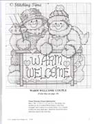 Schema punto croce Omino 6j