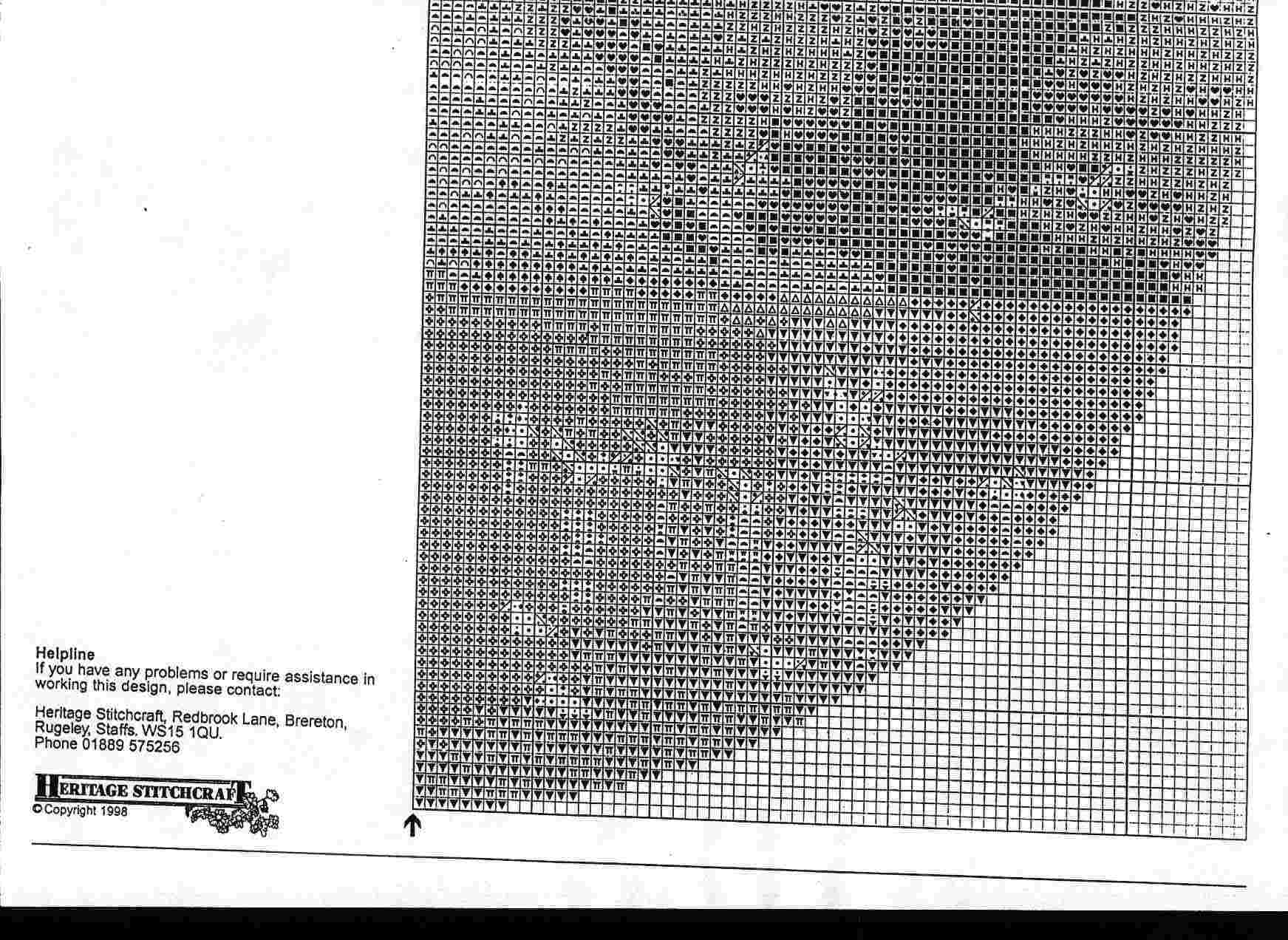 Schema punto croce Autum Reflections 05