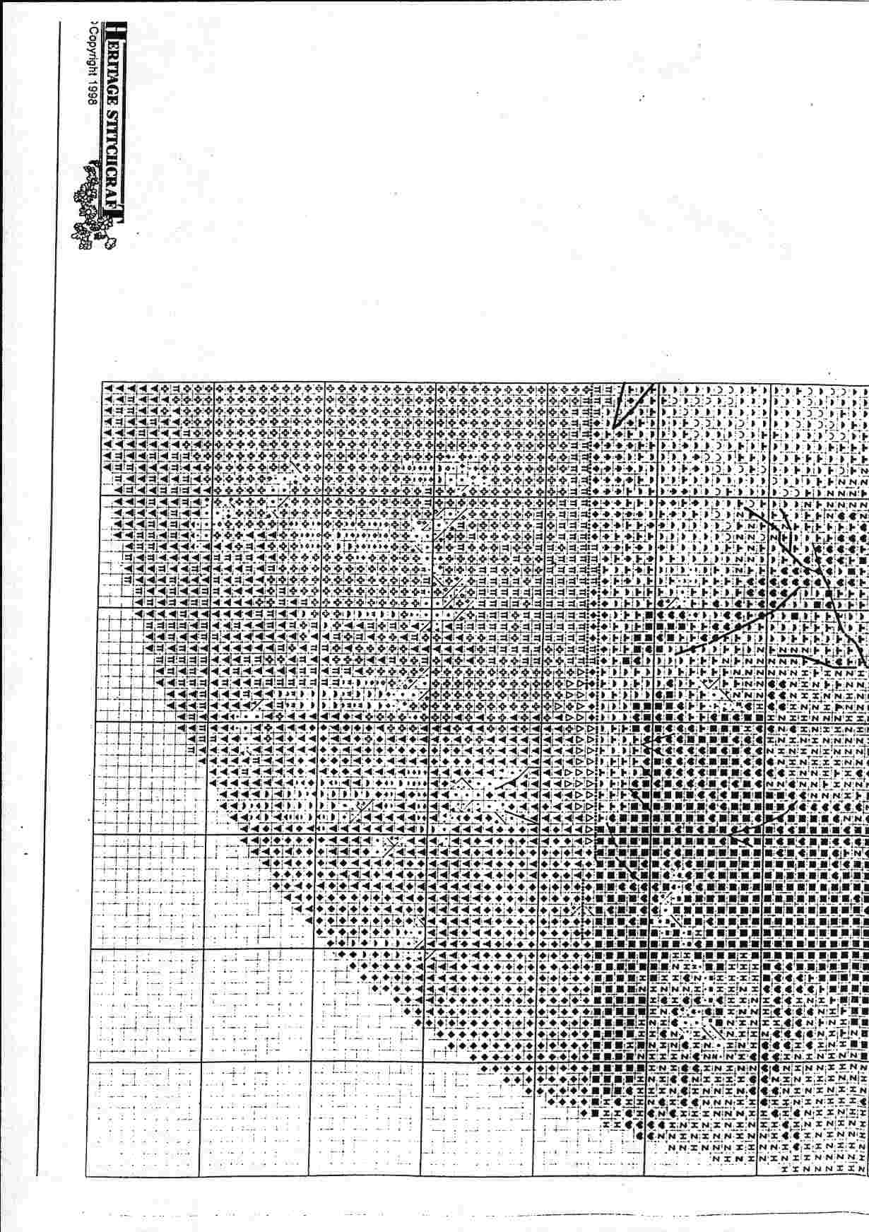 Schema punto croce Autum Reflections 09